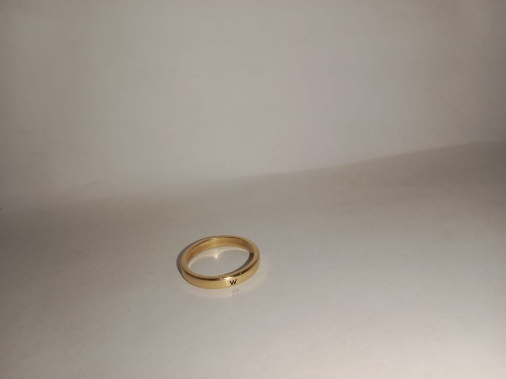 Circle - Minimalist Brass Ring