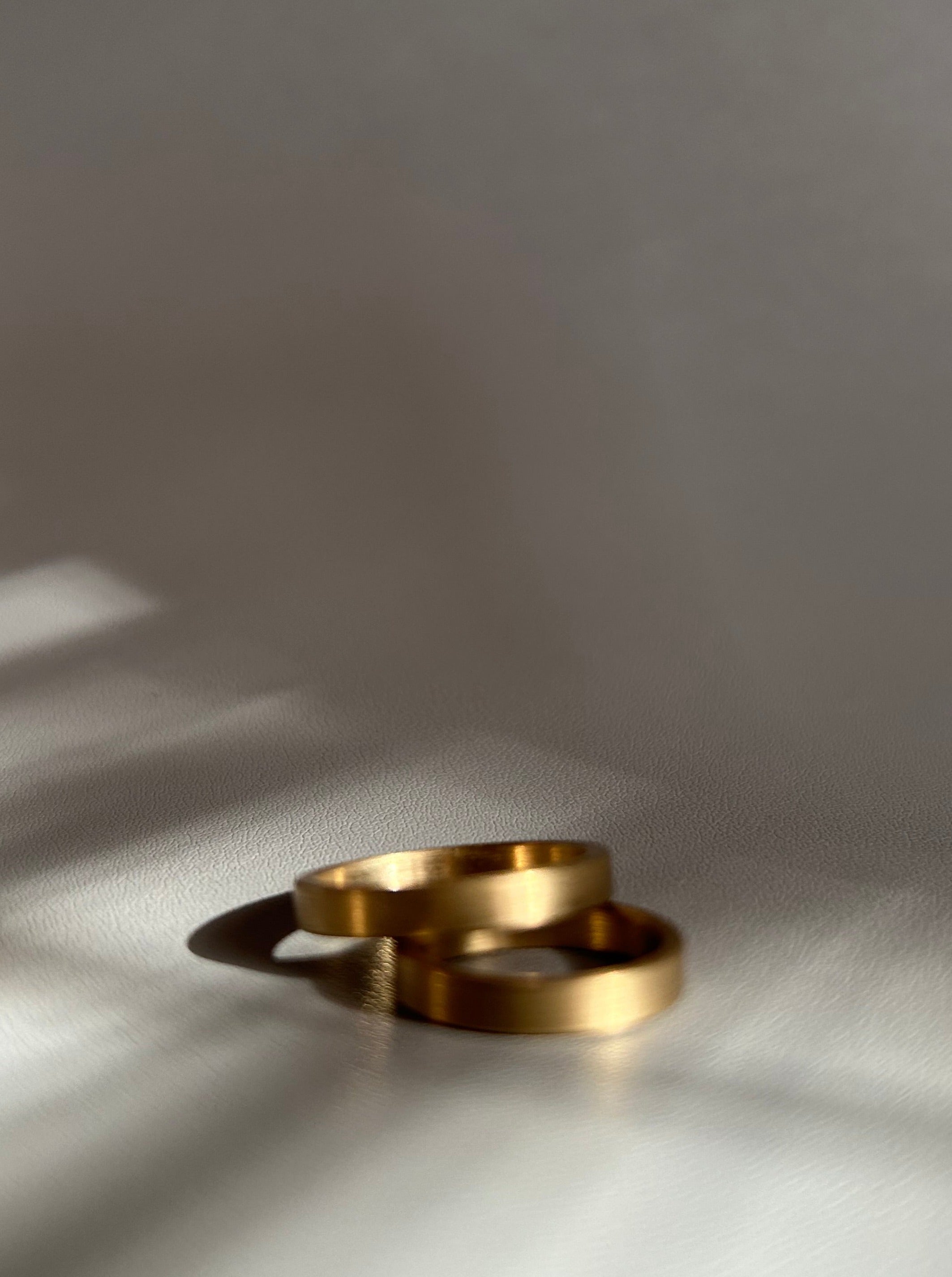 Circle - Minimalist Brass Ring