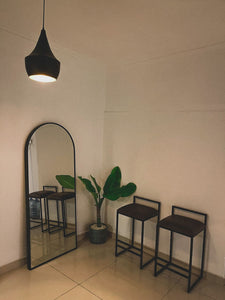 U Arch Mirror - Black
