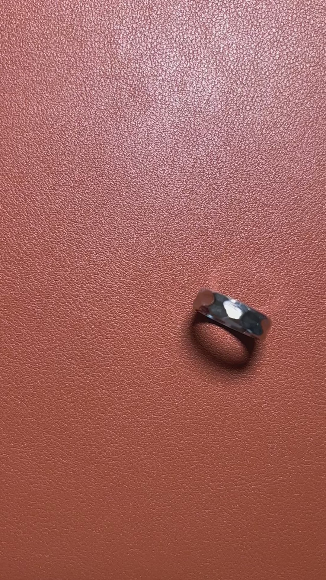 hammered ss ring video