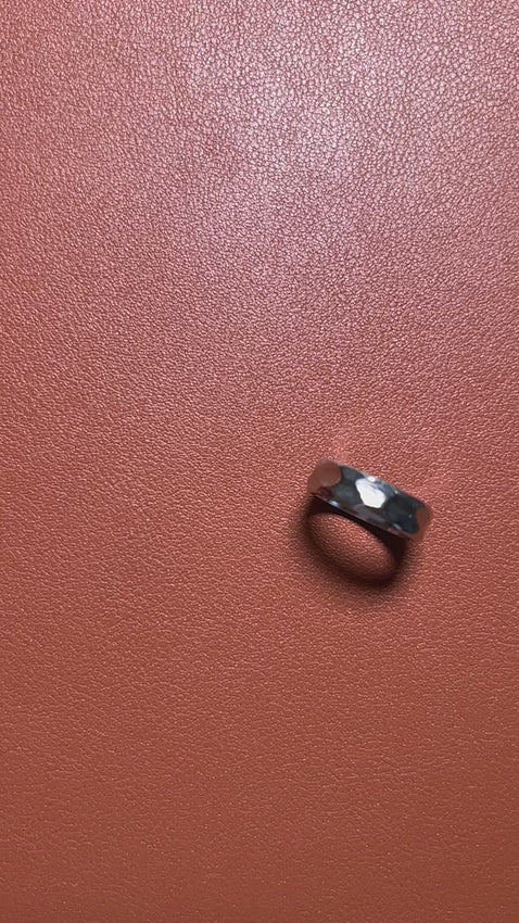hammered ss ring video
