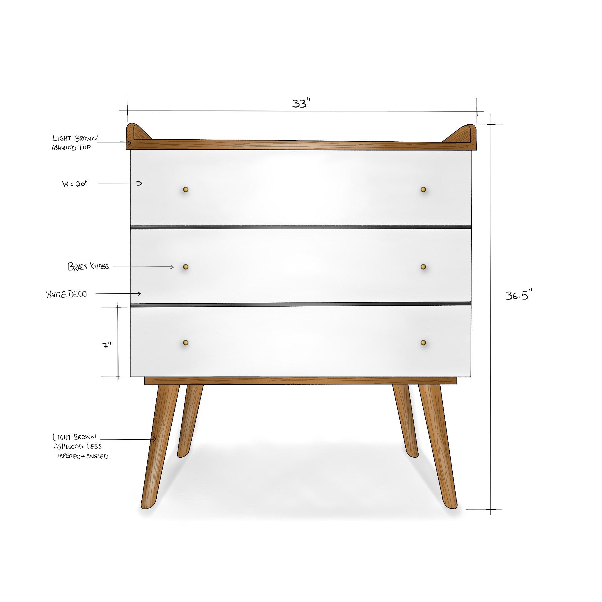 The bear chester - baby - table - furniture - natashahomes - pakistan- sketch/drawing