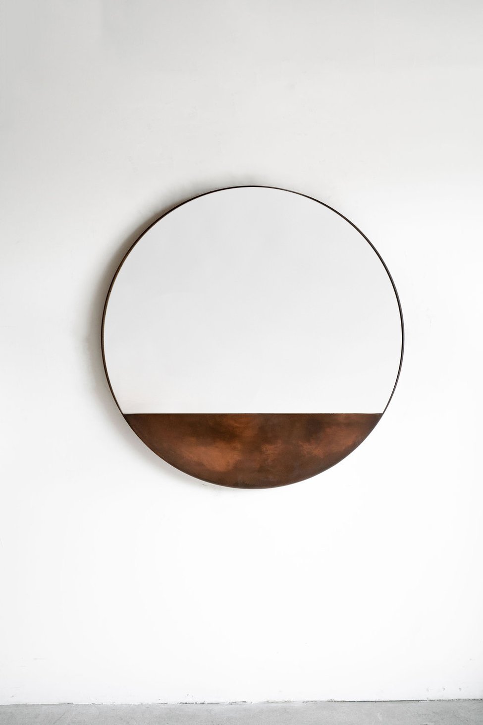 Bronz Mirror - Round