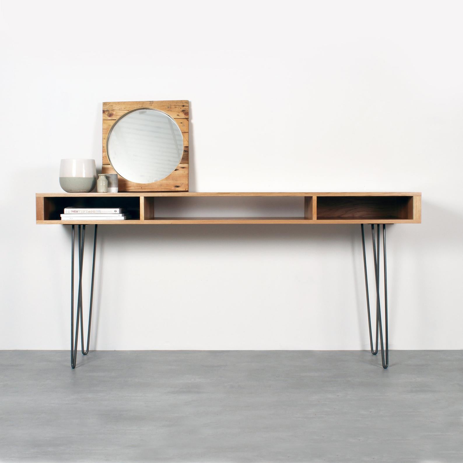 Wooden and metal table natashahomes
