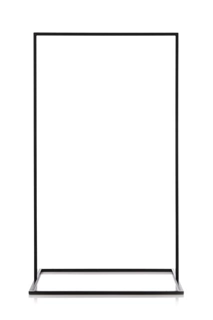 Line clothing rack - black - natashahomes- furniture - fashion stand - balck