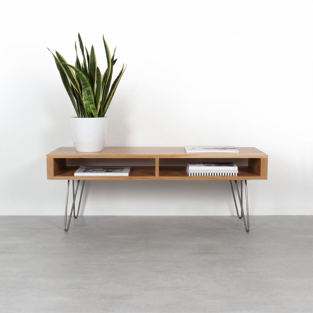 petit tv table - compact furniture - natural