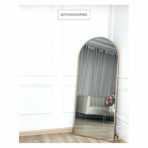 U Arch Mirror - Gold