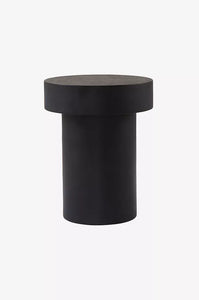 accnet table mushroom - black cutout - natashahomes furniture