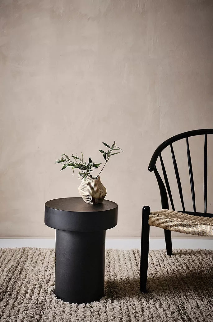 accnet table mushroom -black - natashahomes furniture